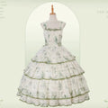Floral Embroidery Pearl Box Lolita JSK & Cardigan | CoyBunny