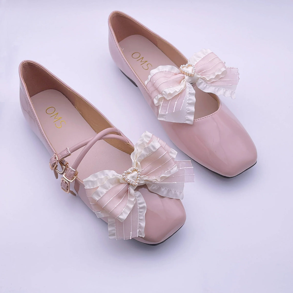 Pink Fairy Princess Bow Shoe Clips - Sweet Lolita Accessories | CoyBunny