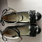 34-43 Bow Platform Cute Bow Lace Classic Lolita Shoes | CoyBunny