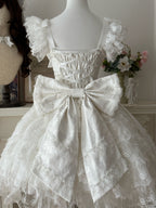 White Hime Lolita Wedding JSK Dress | Sweet Princess Gown