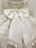 Apricot Hime Lolita Wedding JSK Dress Set | Sweet Princess Gown