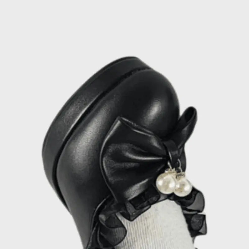 35-45 Waterproof Platform Cross Strap Lolita Princess Lolita Shoes | CoyBunny