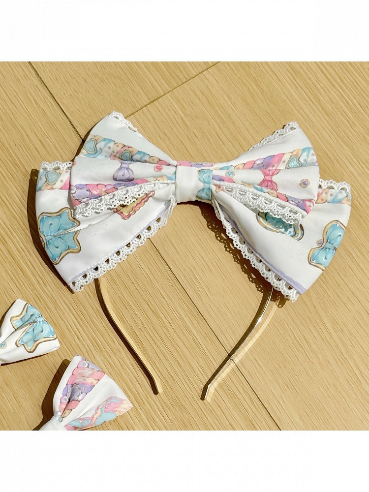 Lace-Trimmed Bow Headpiece in Three Shades - Sweet Dream Shop | CoyBunny