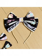 Lace-Trimmed Bow Headpiece in Three Shades - Sweet Dream Shop | CoyBunny