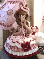 Strawberry Cake Sweet Lolita Mini Hat | CoyBunny