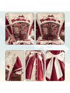 Sweetheart Puff-Sleeve Fruit Print Lolita Dress - Honey Machine | CoyBunny