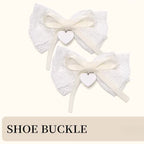 Sweet Bow Shoe Clips - Removable Lolita Shoe Accessories | CoyBunny