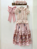 Rose Peter Pan Collar Lace Sweet Blouse - Forest Fairy Tales | CoyBunny