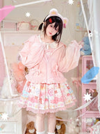 Kawaii Pink Sun Protection Hoodie with Cute Star Accent - NANACO | CoyBunny