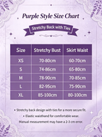 Elegant Purple Lolita Ball Gown - Luxury High-End Long Dress Full Set