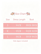 Sweet Blue Lolita OP Long Sleeve Dress & Bonnet Hat Set
