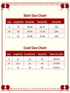 Cute Red Rabbit Lolita Dress Long Sleeve JSK Set