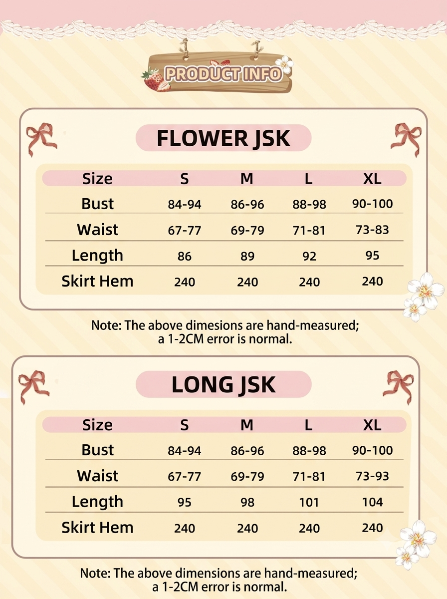 Sweet Strawberry Lolita JSK Dress Set with Blouse & Headband